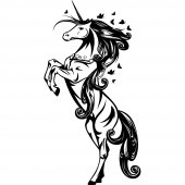 Wandtattoo Einhorn