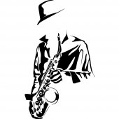 Wandtattoo Jazz