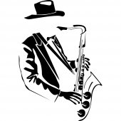 Wandtattoo Jazz