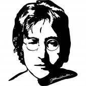 Wandtattoo John Lennon