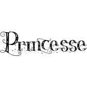 Wandtattoo Prinzessin