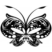 Wandtattoo Schmetterling