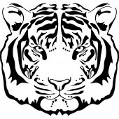 Wandtattoo Tiger