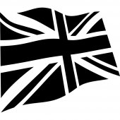 Wandtattoo United Kingdom-Flagge